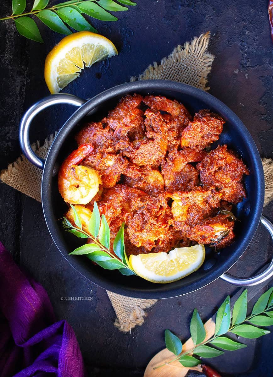 Prawns Ghee Roast