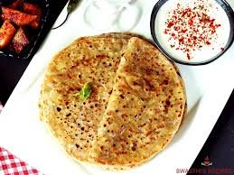 Tawa aloo paratha